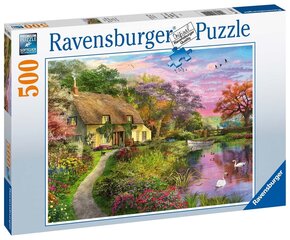 Ravensburger Puzle Country House 500p 15041 cena un informācija | Puzles, 3D puzles | 220.lv