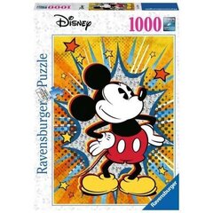 Пазл Ravensburger Retro Mickey, 15391, 1000 д. цена и информация | Пазлы | 220.lv