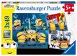 Ravensburger puzle smieklīgi minioni 3x49p 5082 cena un informācija | Puzles, 3D puzles | 220.lv