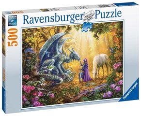 Ravensburger puzle Dragon Whisperer 500pc 16580 cena un informācija | Puzles, 3D puzles | 220.lv