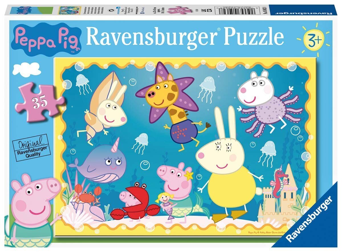 Ravensburger Puzle PP: Peppa Pig 35p 5062 cena un informācija | Puzles, 3D puzles | 220.lv