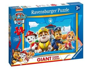 Ravensburger Puzle Paw Patrol B Milzu grīda 24p 3090 цена и информация | Пазлы | 220.lv