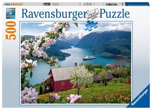 Ravensburger puzle ainava 500p 15006 cena un informācija | Puzles, 3D puzles | 220.lv