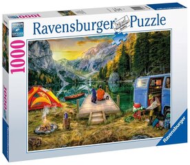 Ravensburger Puzzle kempinga brīvdienas 1000p 16994 цена и информация | Пазлы | 220.lv