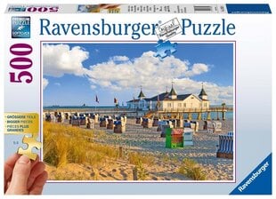 Пазл Ravensburger Beach Chair, 13652, 500 д. цена и информация | Пазлы | 220.lv