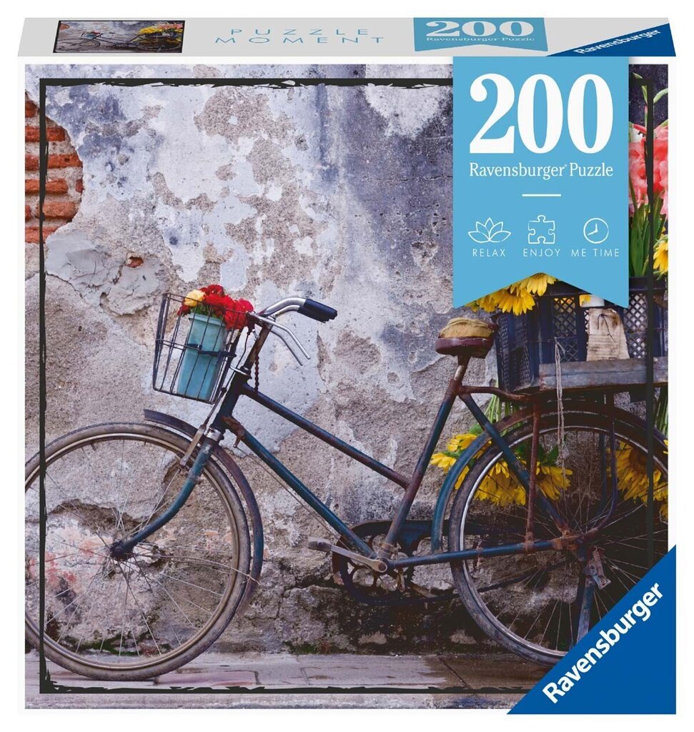 Ravensburger puzle velosipēds 200p 13305 cena un informācija | Puzles, 3D puzles | 220.lv