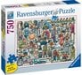 Ravensburger Puzle Athletic Fit 750PLF 16940 cena un informācija | Puzles, 3D puzles | 220.lv