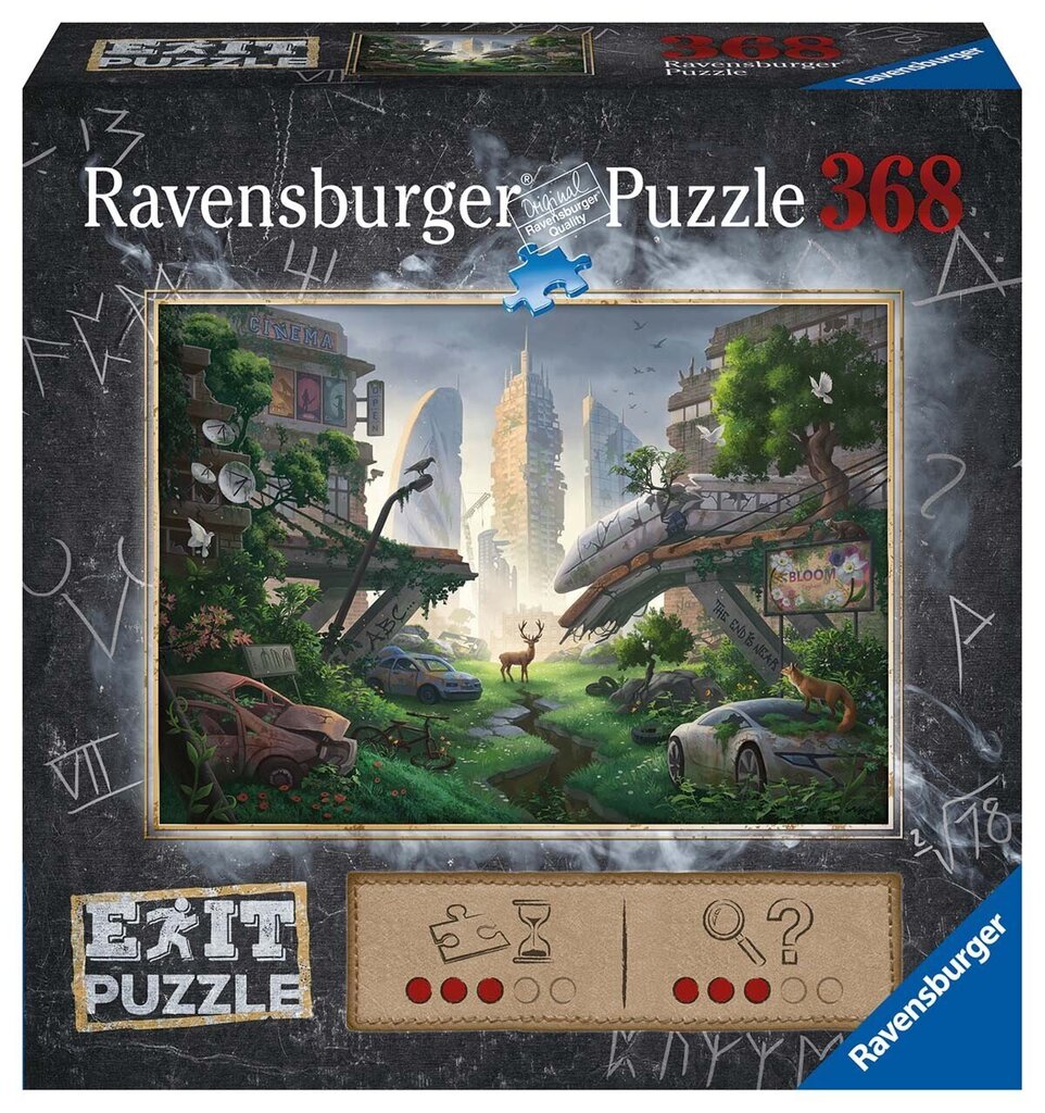 Ravensburger Puzle Destated City 368p 17121 цена и информация | Puzles, 3D puzles | 220.lv