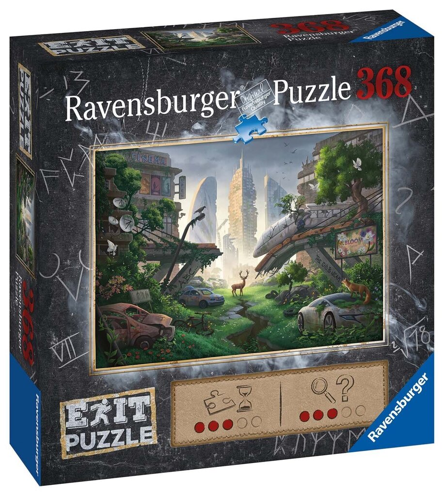 Ravensburger Puzle Destated City 368p 17121 цена и информация | Puzles, 3D puzles | 220.lv