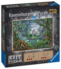 Ravensburger puzle Escape - Unicorn 759Pc 15030 cena un informācija | Puzles, 3D puzles | 220.lv