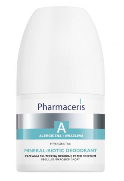 Dezodorants PHARMACERIS A Hypesensitive Mineral-Biotic deodorant 50ml cena un informācija | Dezodoranti | 220.lv