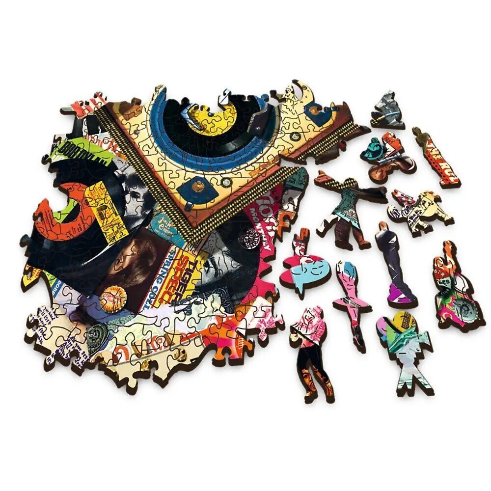 Koka puzles 500+1 gabali Mūzikas pasaulē cena un informācija | Puzles, 3D puzles | 220.lv