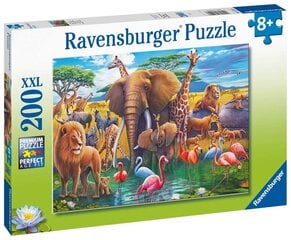 Ravensburger puzle savvaļas dzīvnieku 200pc 13292 cena un informācija | Puzles, 3D puzles | 220.lv