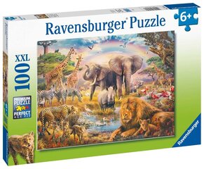 Пазл Ravensburger Wildlife, 13284, 100 д. цена и информация | Пазлы | 220.lv