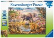 Ravensburger puzle savvaļas dzīvnieks 100pc 13284 cena un informācija | Puzles, 3D puzles | 220.lv