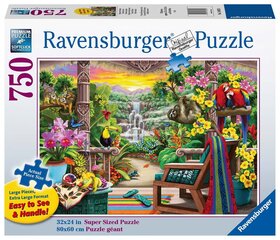 Ravensburger Puzle Tropical Retreat 750PLF 16802 cena un informācija | Puzles, 3D puzles | 220.lv