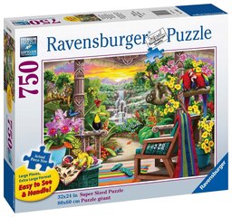 Ravensburger Puzle Tropical Retreat 750PLF 16802 cena un informācija | Puzles, 3D puzles | 220.lv