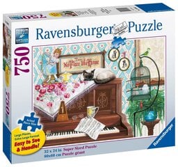 Ravensburger Puzle Piano Cat 750plf 16800 cena un informācija | Puzles, 3D puzles | 220.lv