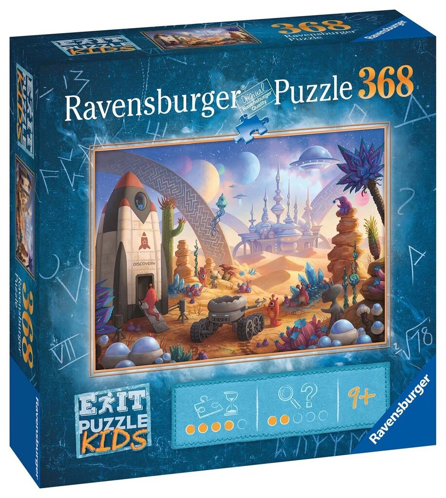 Ravensburger puzle ExitKids: Space Mission 368p 13266 цена и информация | Puzles, 3D puzles | 220.lv