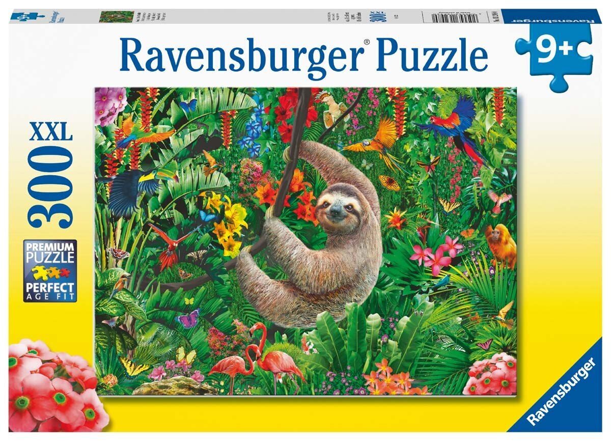 Ravensburger puzle Slow-Mo Sloth 300p 13298 цена и информация | Puzles, 3D puzles | 220.lv