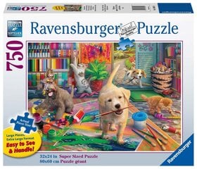 Ravensburger puzle Cute Crafters 750PLF 16801 cena un informācija | Puzles, 3D puzles | 220.lv