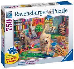 Пазл Ravensburger с животными Уважаемые мастера, 16801, 750 д. цена и информация | Пазлы | 220.lv