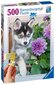 Ravensburger puzle gudrs husky 500p 13682 цена и информация | Puzles, 3D puzles | 220.lv