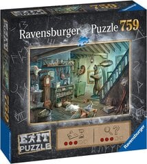 Ravensburger puzle biedējošajā pagrabā 759p 15029 cena un informācija | Puzles, 3D puzles | 220.lv