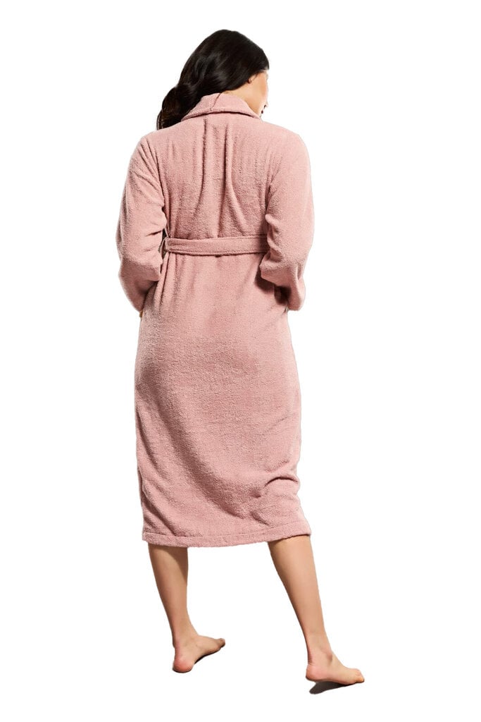 Kokvilnas halāts PH-7255, rozā цена и информация | Sieviešu halāti | 220.lv