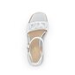 Baltas sieviešu sandales Gabor cena un informācija | Sieviešu sandales | 220.lv