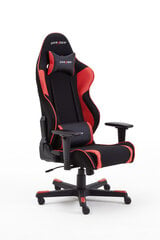 Spēļu krēsls MC Akcent DX Racer R1, melns/sarkans cena un informācija | Biroja krēsli | 220.lv