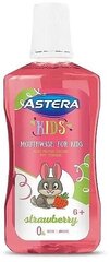 ASTERA Kids mutes skalošanas līdzeklis Strawberry, 300 ml cena un informācija | Zobu pastas, birstes | 220.lv