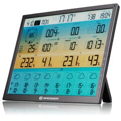 BRESSER 8 dienu 4CAST XL WIFI Weather Center 7-in-1 cena un informācija | Meteostacijas, āra termometri | 220.lv