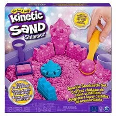 Кинетический песочный мерцатель Spin Master - набор сверкающих песочных замков (розовый) (6063520) цена и информация | Принадлежности для рисования, лепки | 220.lv
