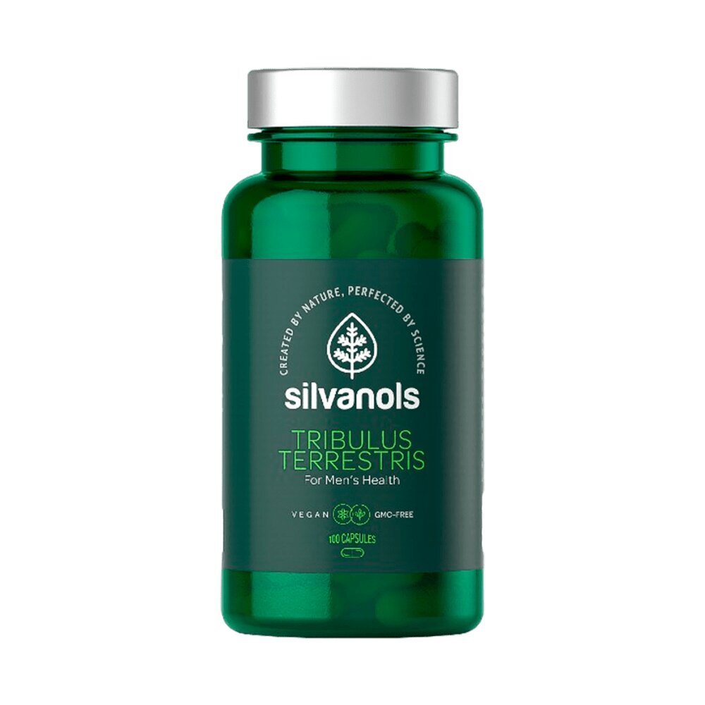 Uztura bagātinātājs Silvanols Tribulus Terrestris kaps. N100 цена и информация | Vitamīni, preparāti, uztura bagātinātāji labsajūtai | 220.lv