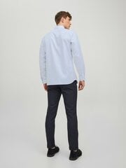 Jack & Jones мужская рубашка 12227385*01, голубой 5715369787954 цена и информация | Мужские рубашки | 220.lv