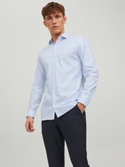 Jack & Jones мужская рубашка 12227385*01, голубой 5715369787954 цена и информация | Мужские рубашки | 220.lv