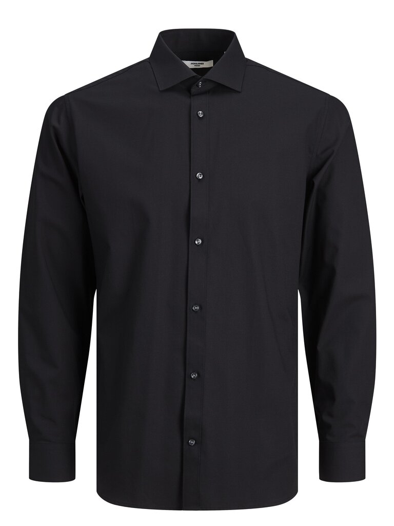 Krekls vīriešiem Jack&Jones 12178125*03, melns цена и информация | Vīriešu krekli | 220.lv