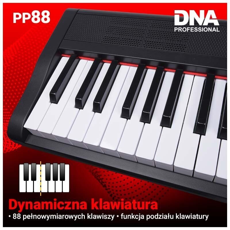 Digitālās klavieres DNA PP88 cena un informācija | Taustiņinstrumenti | 220.lv
