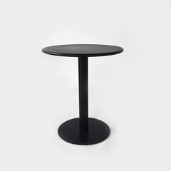 Galds DM Grili, 60x73 cm, melns cena un informācija | Virtuves galdi, ēdamgaldi | 220.lv
