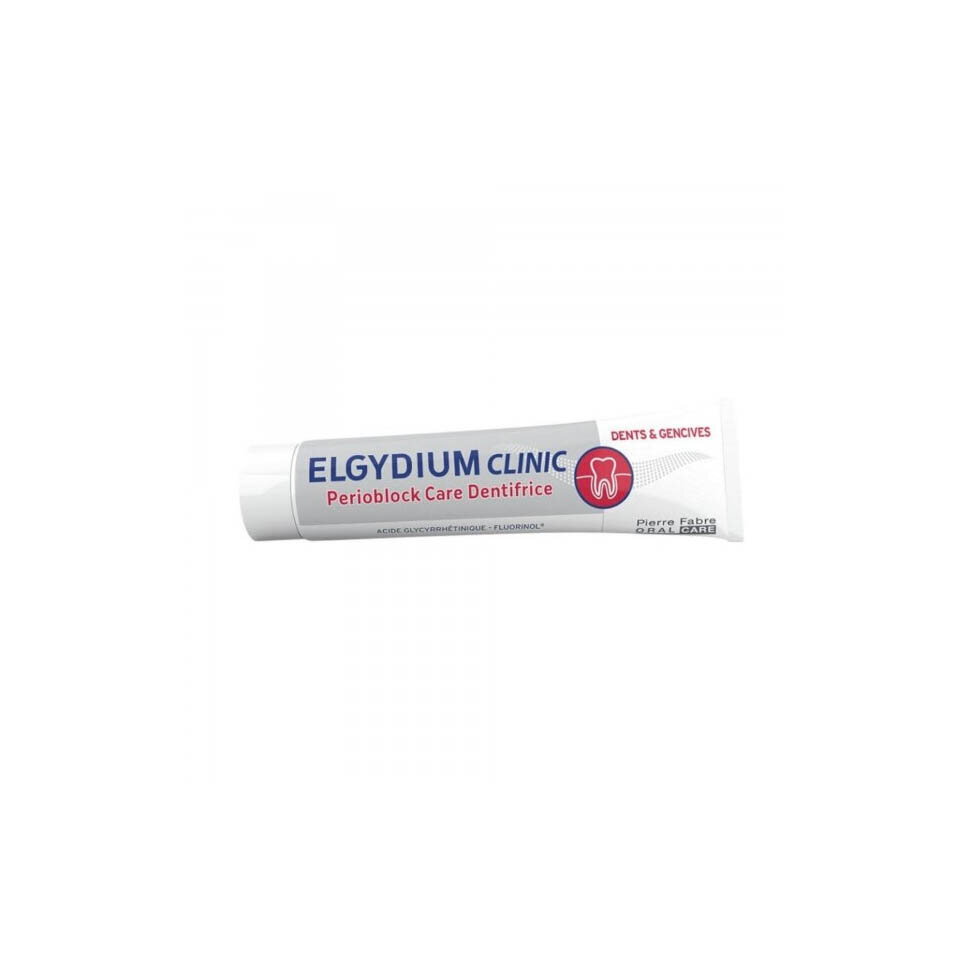 ELGYDIUM Clinic Perioblock Care Teeth & Gums zobu pasta 75ml cena un informācija | Zobu pastas, birstes | 220.lv