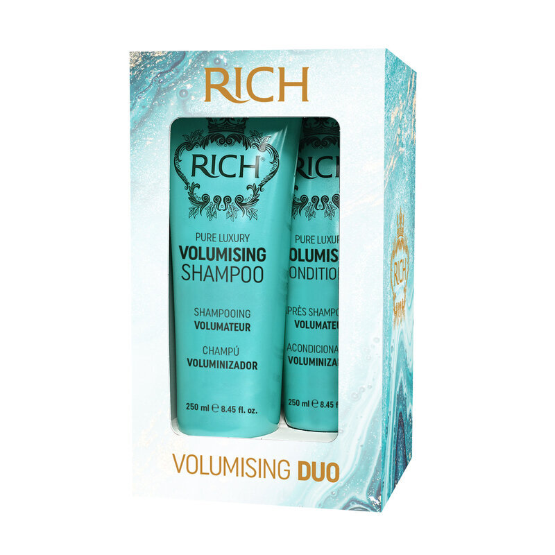 Matu kopšanas komplekts Rich Pure Luxury Volumising Duo, 250ml + 250ml цена и информация | Šampūni | 220.lv