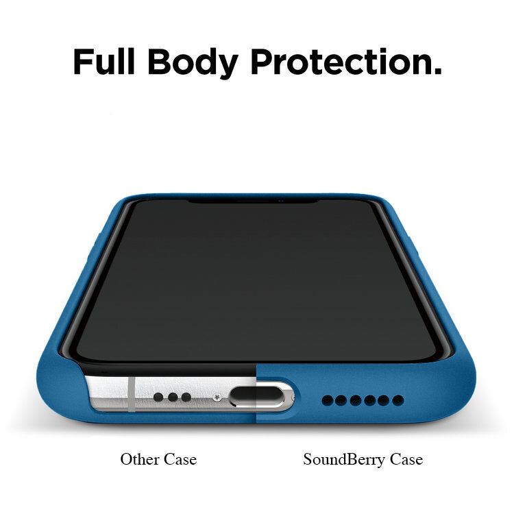 Soundberry silicone iPhone 11, zils - Capri Blue цена и информация | Telefonu vāciņi, maciņi | 220.lv