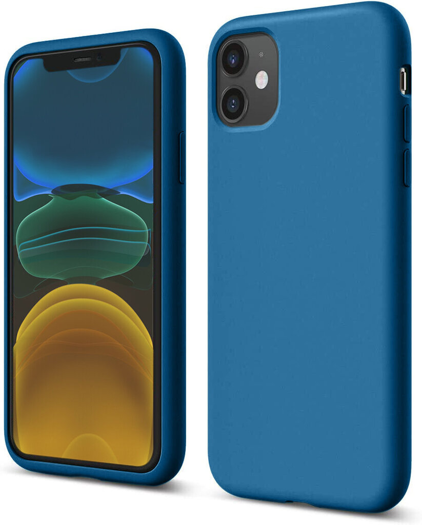 Soundberry silicone iPhone 11, zils - Capri Blue цена и информация | Telefonu vāciņi, maciņi | 220.lv