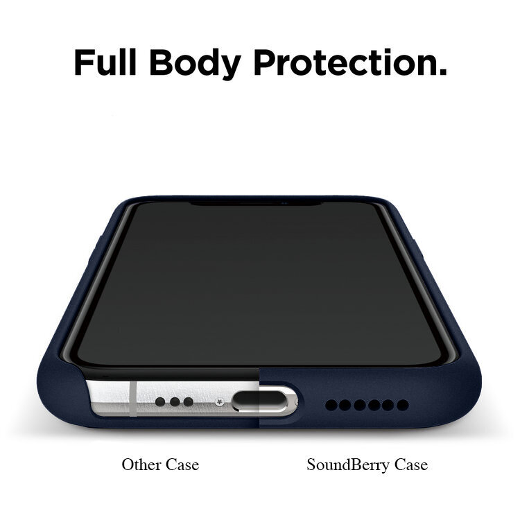 Soundberry silicone iPhone 11, zils - Blue Cobalt цена и информация | Telefonu vāciņi, maciņi | 220.lv