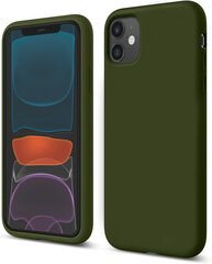 Soundberry silicone iPhone 11, zaļš - Pinery Green cena un informācija | Telefonu vāciņi, maciņi | 220.lv