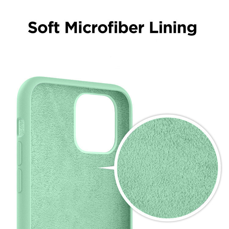 Soundberry silicone iPhone 11, zaļš - Pistachio cena un informācija | Telefonu vāciņi, maciņi | 220.lv