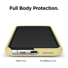 Soundberry silicone iPhone 11, dzeltens - Mellow Yellow cena un informācija | Telefonu vāciņi, maciņi | 220.lv