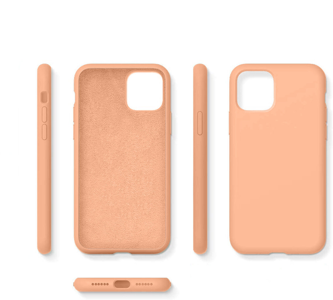 Soundberry silicone iPhone 11, oranžs - Cantaloupe цена и информация | Telefonu vāciņi, maciņi | 220.lv