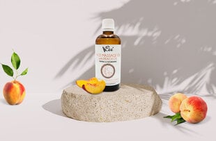 Masāžas eļļa VCee, persiku aromāts, 100 ml cena un informācija | Masāžas eļļas | 220.lv